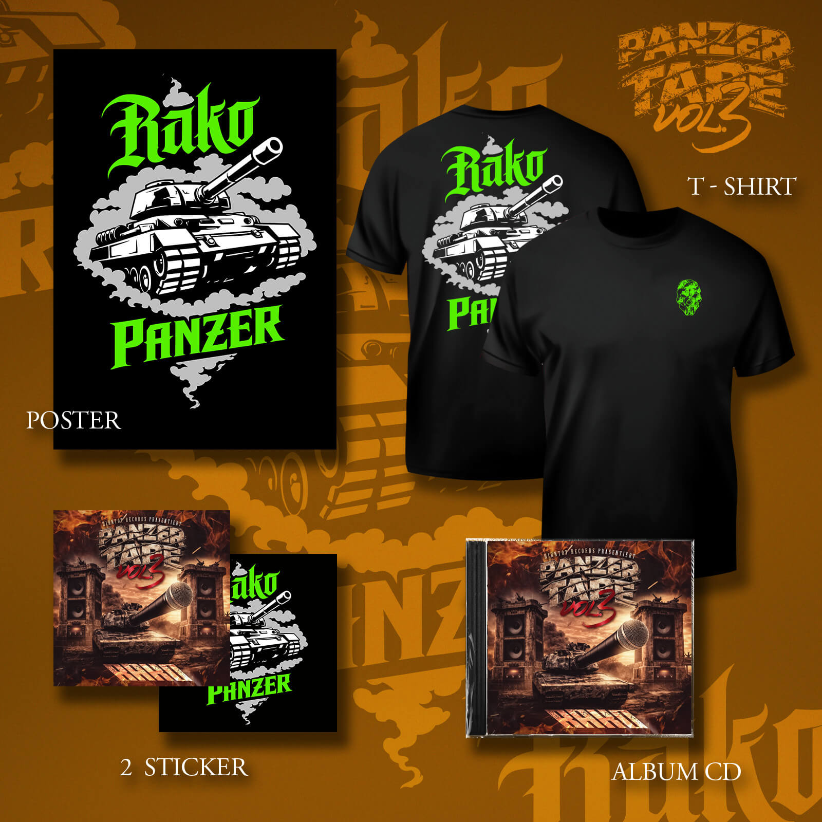 Panzer Tape Vol. 3 (Ltd. Bundle)