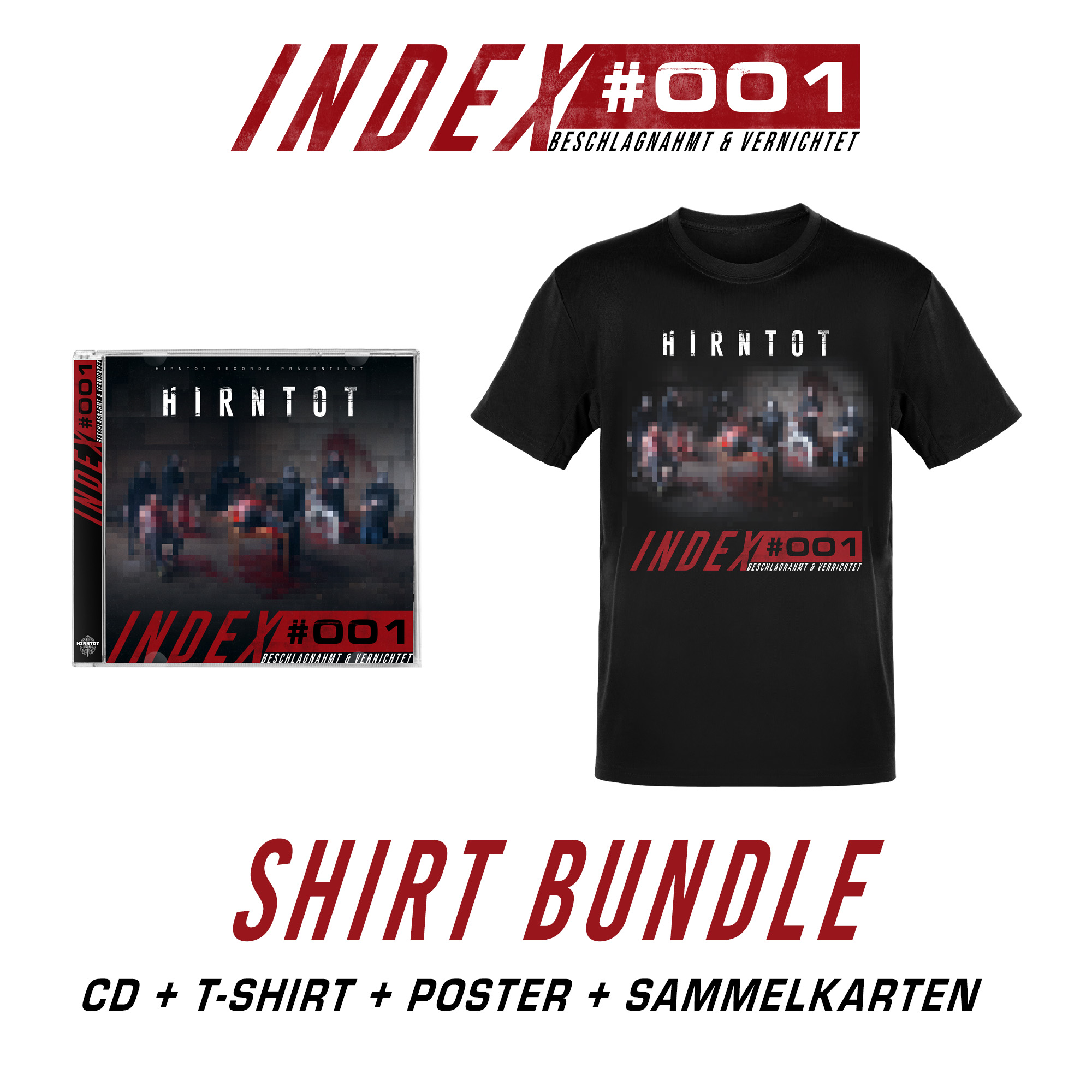 INDEX #001 [Beschlagnahmt & Vernichtet] (Ltd. INDEX-Bundle)